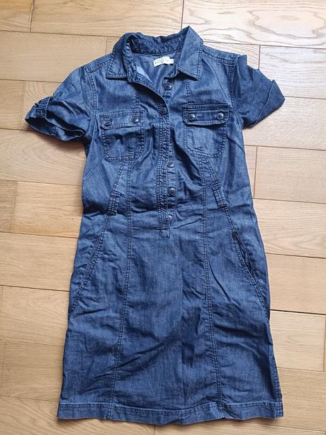 Riflové šaty, tom tailor,40