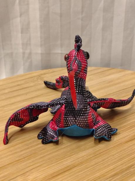 Antistresový drak sand animal, aswood, 18 cm, 