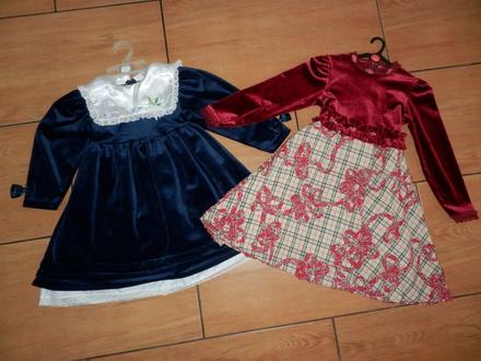 Detské šaty už len bordové, 98