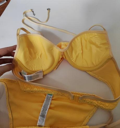 Plavky žlté, new yorker,m