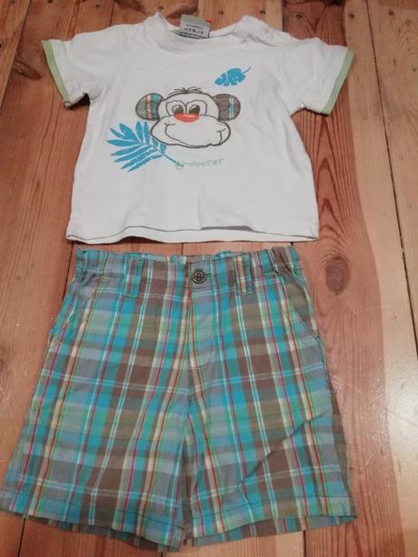 Kraťasy s tričkom, topolino,80