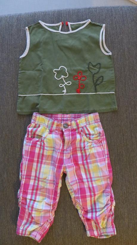 3/4 nohavice a kratka bluzka, kiki&koko,110
