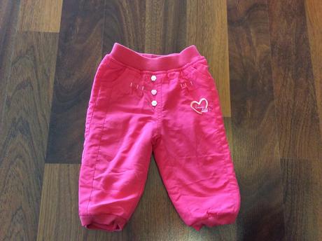 Zateplene nohavice fleesom, ergee,68