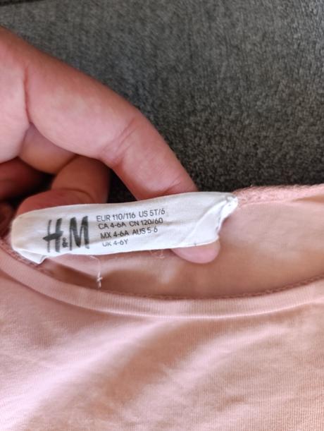 Tričko s jednorožcom, h&m,110