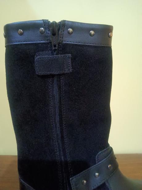 Nové kožené teplé čižmy baťa za polovicu, baťa,36 / 38