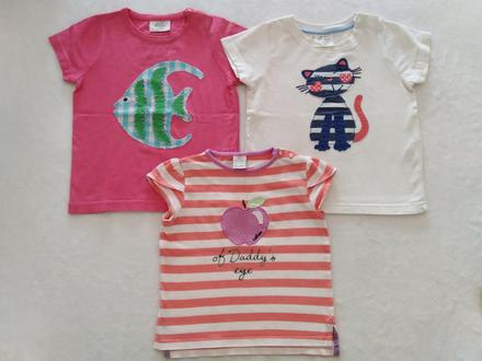 Tričká kr. rukáv v. 92, mini boden,92