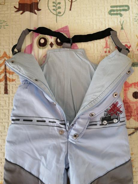 Modré otepľovaky, veľkosť 74, 74