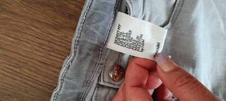 Slim fit rifle 116 top stav, h&m,116