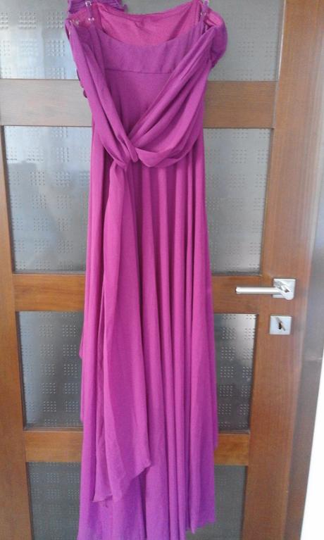 Plesové šifónové šaty, 40