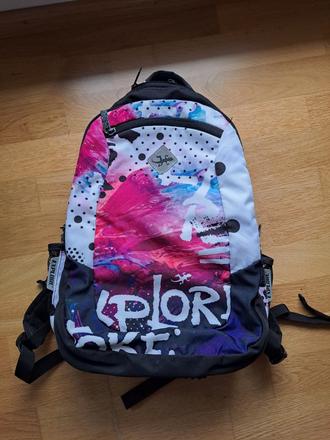 Školská taška 3 komorová, 2. stupeň zš, 