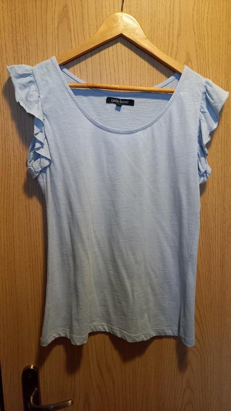 Tričko s volánom xl top stav, gate,xl
