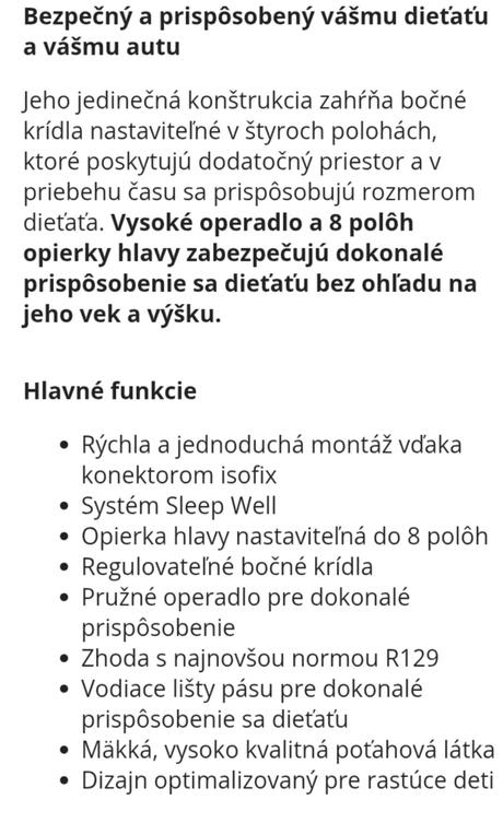 Autosedačka axkid 15-36, isofix, axkid