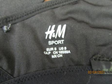 Sportova podprsenka, h&m,s