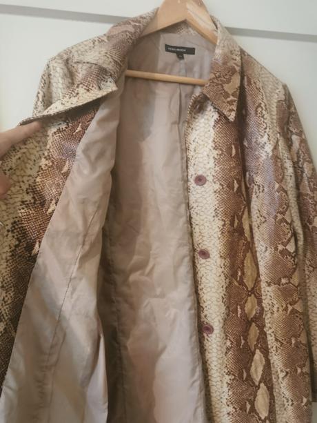 Prechodný kabátik s hadím vzorom, vero moda,42