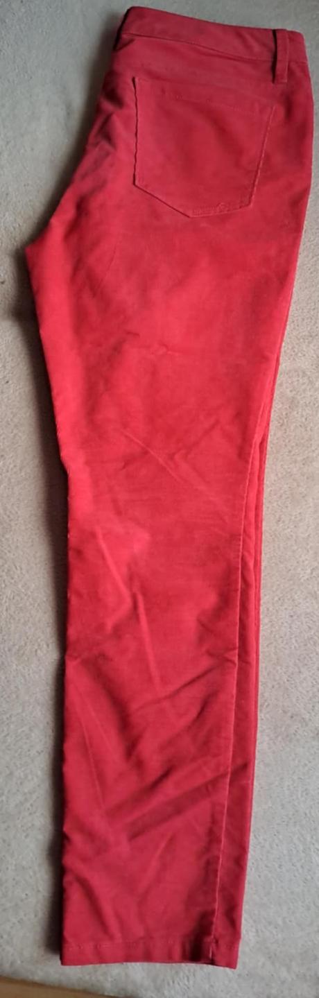 Dámske kordové džínsy veľkosť cca 42, 42