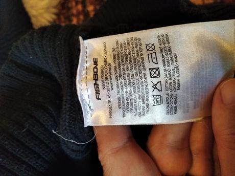 Sveter na zips, fishbone,l