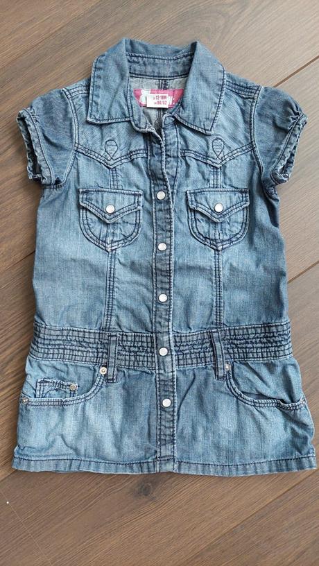 Riflová šatová sukňa 12-18 mes, 86