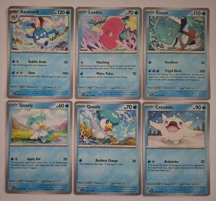 Pokémon karty "paldea evolved" (3), 