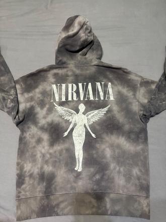 Mikina nirvana, h&m,m