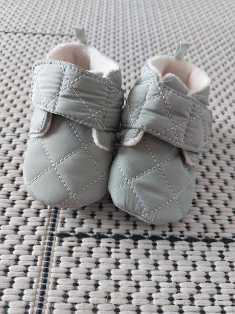 Zateplené papučky 16/17, h&m,<17