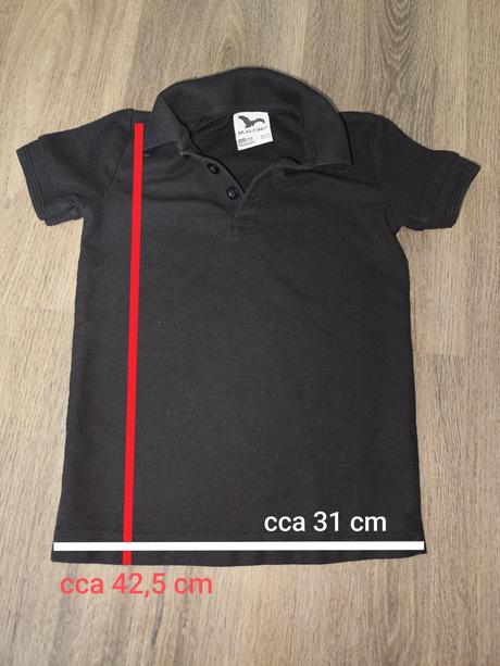 Chlapčenská polokošeľa s krátkym rukávom, 122