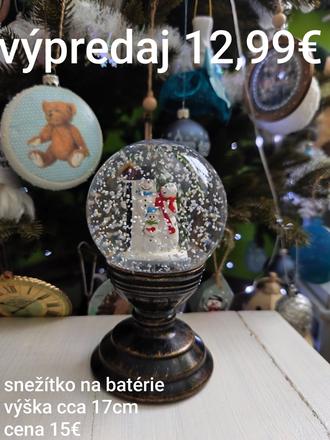 Krásne snežítko na batérie, 