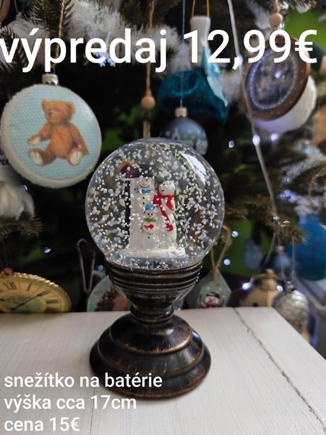 Krásne snežítko na batérie, 