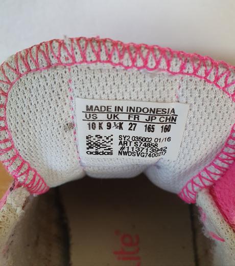 Tenisky suchy zips, adidas,27