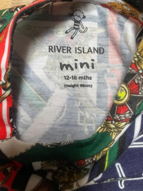 Zdobené tričko river island, river island,86