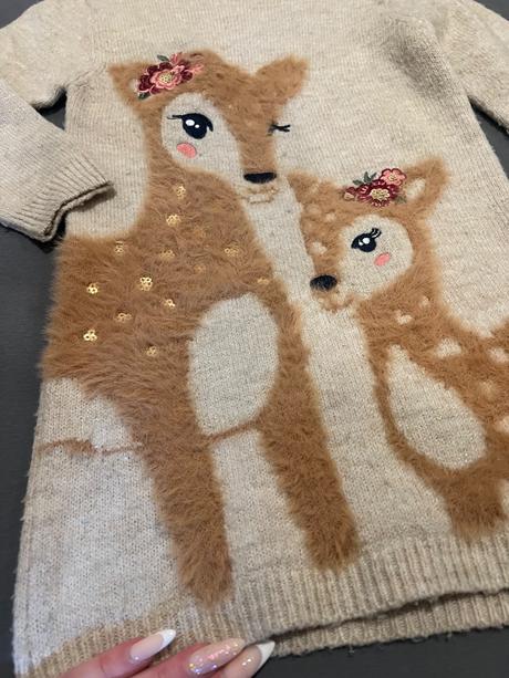 Svetrové šaty, c&a,122