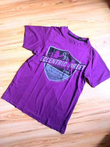 Fialové pánske tričko, m