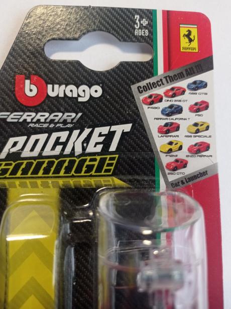 Vystrelovacie auticko ferrari, 