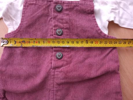 Menčestrová sukňa na traky, f&f,74