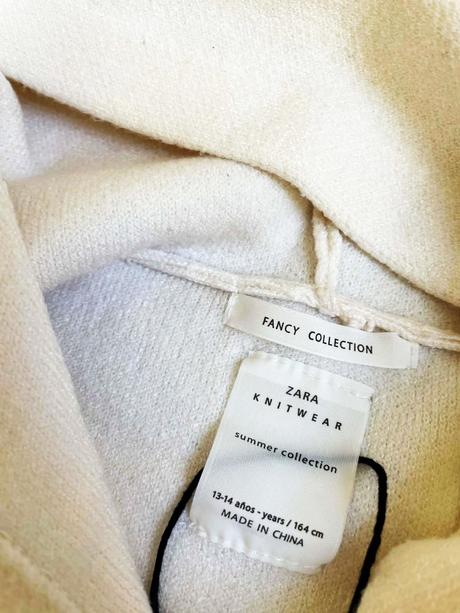 Teplá luxusná mikina, zara,l