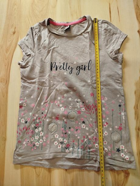 Tričko s kvetinkami, pepco,128