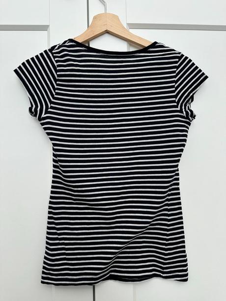Pruhovane tričko, h&m,xs