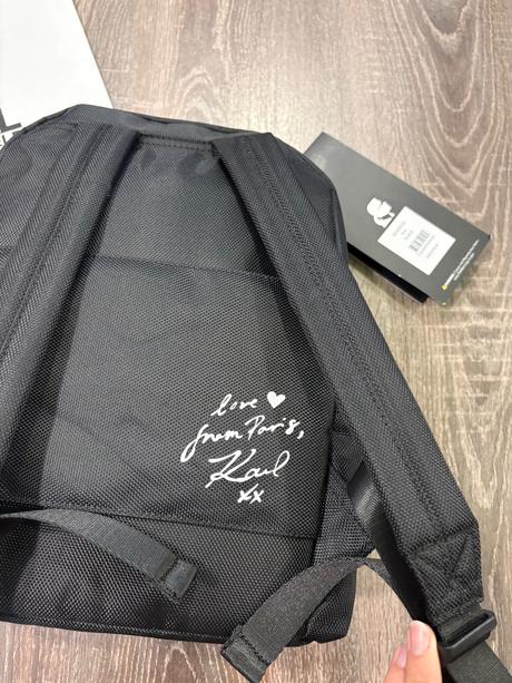 Karl lagerfeld nový damsky ruksak, karl lagerfeld