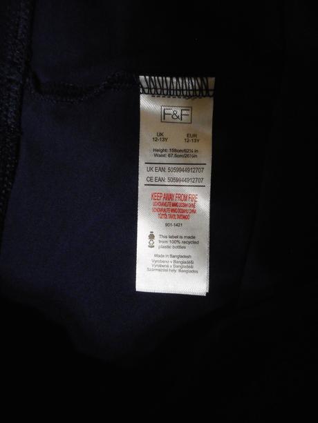 2x dievčenské legíny 140-146cm, f&f,146