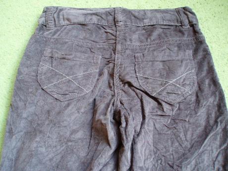 3/4 menčestrové nohavice, kenvelo,122