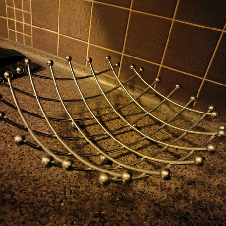 Miska na ovocie kovová, 