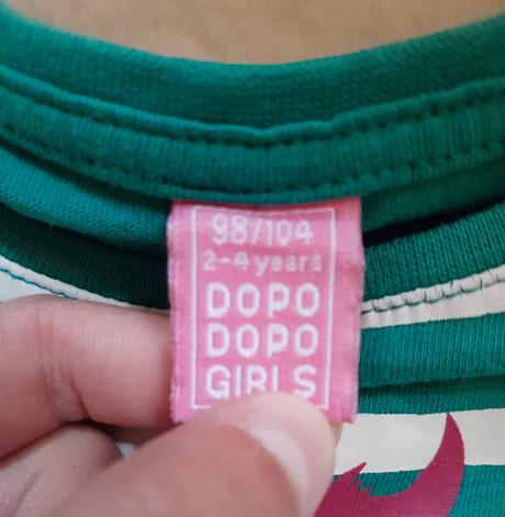 Predám detské tričko, dopodopo,104