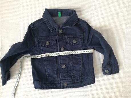 Riflova bunda benetton, velkost 1 rok, benetton,80