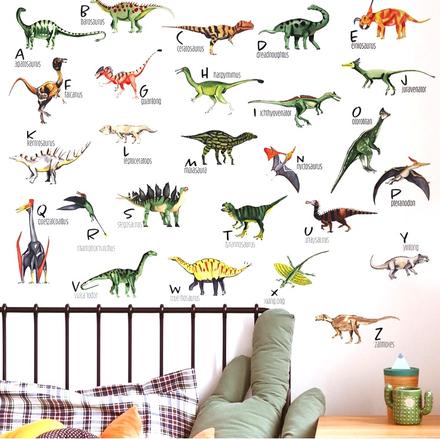 Nálepka na stenu - dinosaury, 