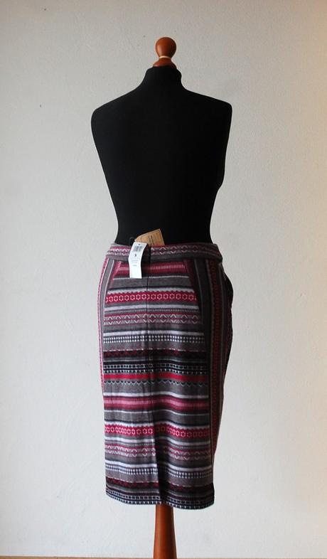 Štýlová etno minisukňa, timeout,s