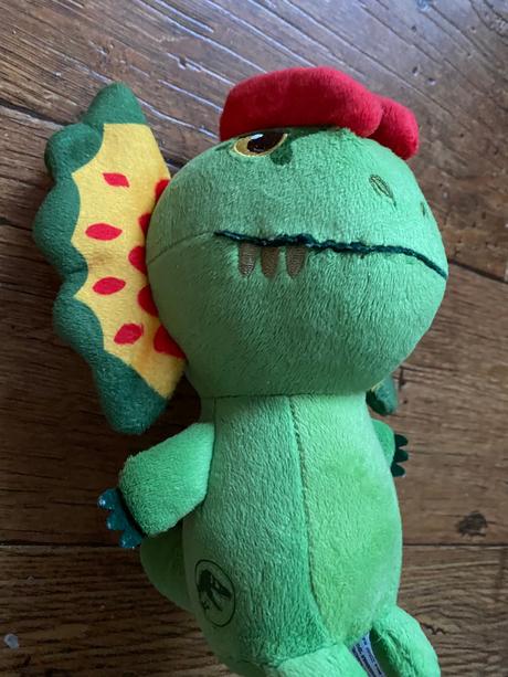Jurský svet dilophosaurus krásna plyšová hračka, 