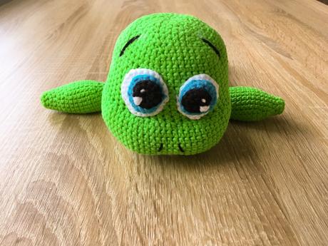 Háčkovaná korytnačka korky,