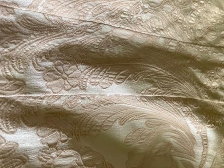 Krémové šaty so vzorom, admiral,s