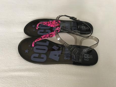 Gumené sandalky, 39