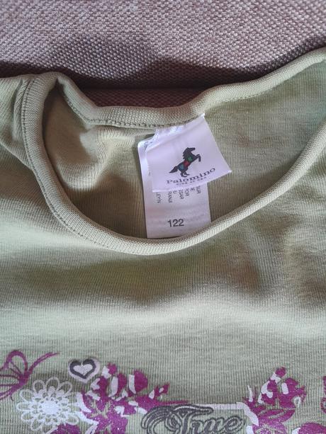 Predám detské tričko, palomino,122
