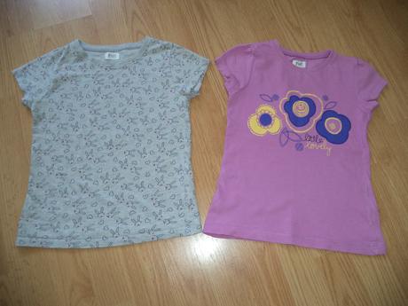 2 tričká na leto, 116, tesco,116